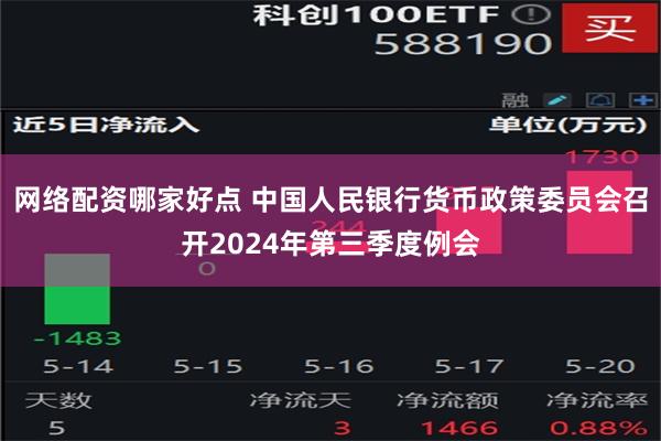 网络配资哪家好点 中国人民银行货币政策委员会召开2024年第三季度例会