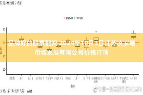 品牌好的股票配资 2024年10月3日江苏凌家塘市场发展有限公司价格行情